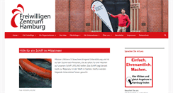 Desktop Screenshot of freiwilligen-zentrum-hamburg.de